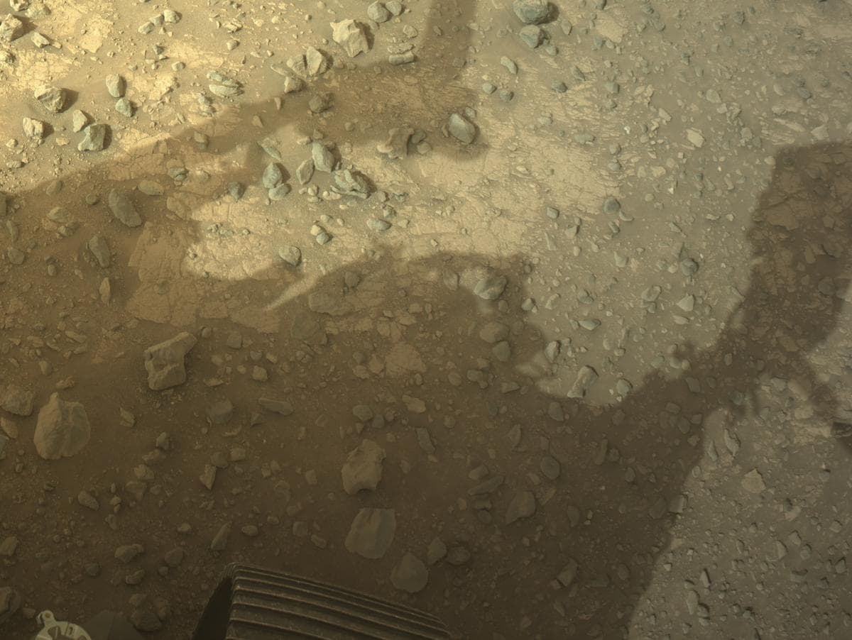 Foto de Marte da câmera NAVCAM_RIGHT