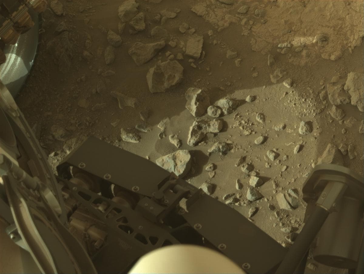 Foto de Marte da câmera NAVCAM_RIGHT