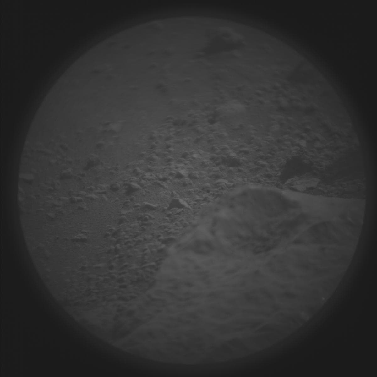 Foto de Marte da câmera SUPERCAM_RMI