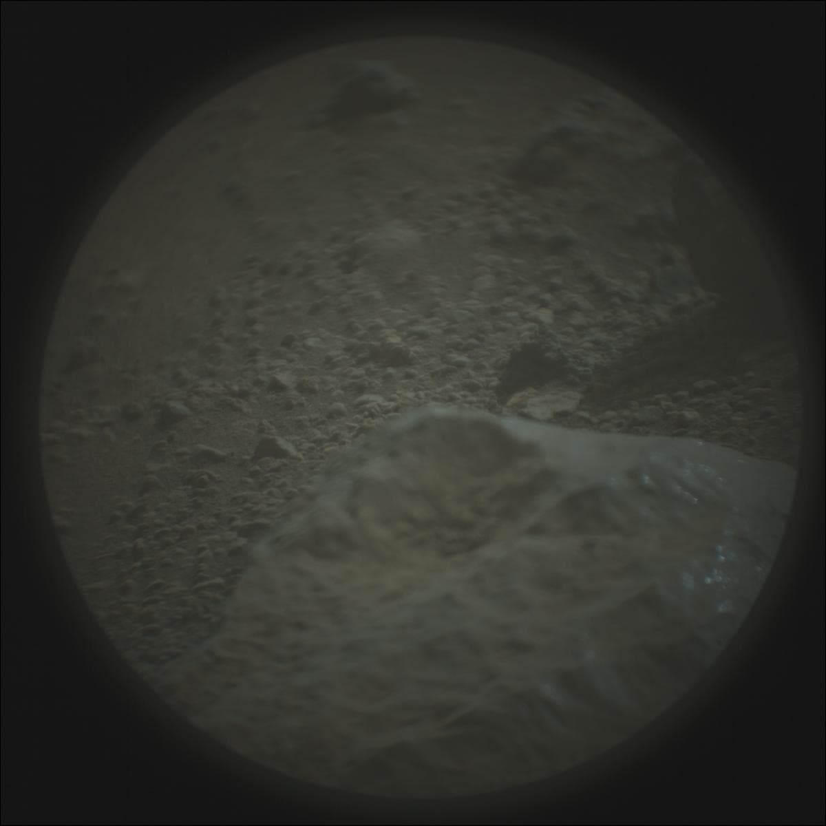 Foto de Marte da câmera SUPERCAM_RMI