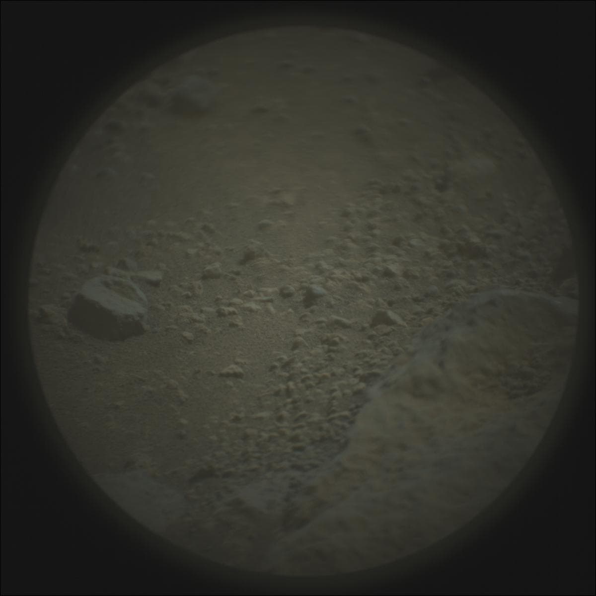 Foto de Marte da câmera SUPERCAM_RMI