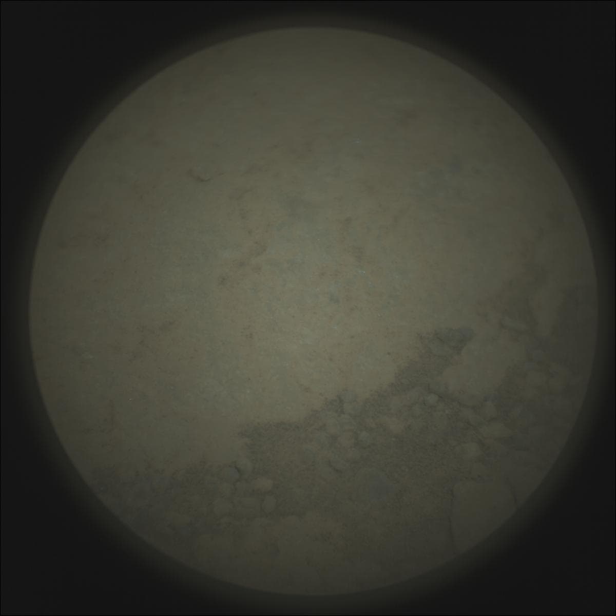 Foto de Marte da câmera SUPERCAM_RMI