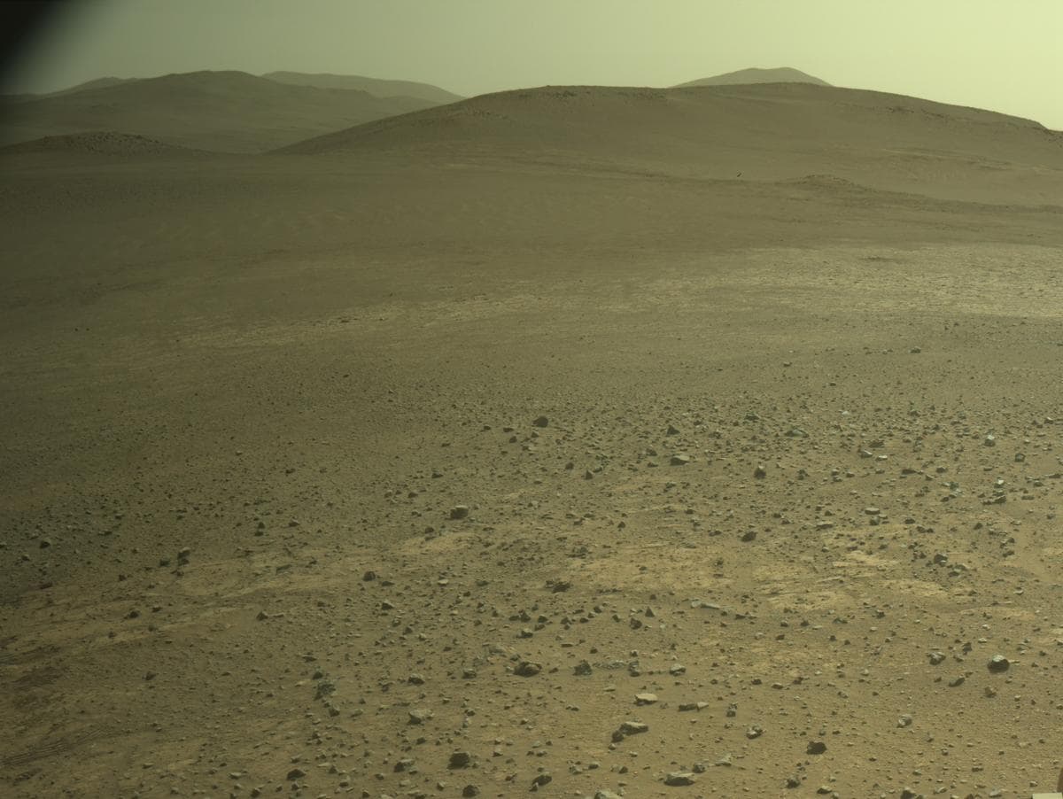 Foto de Marte da câmera NAVCAM_LEFT