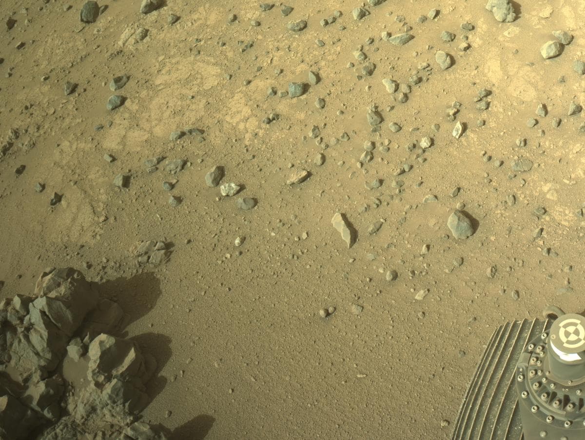 Foto de Marte da câmera NAVCAM_LEFT