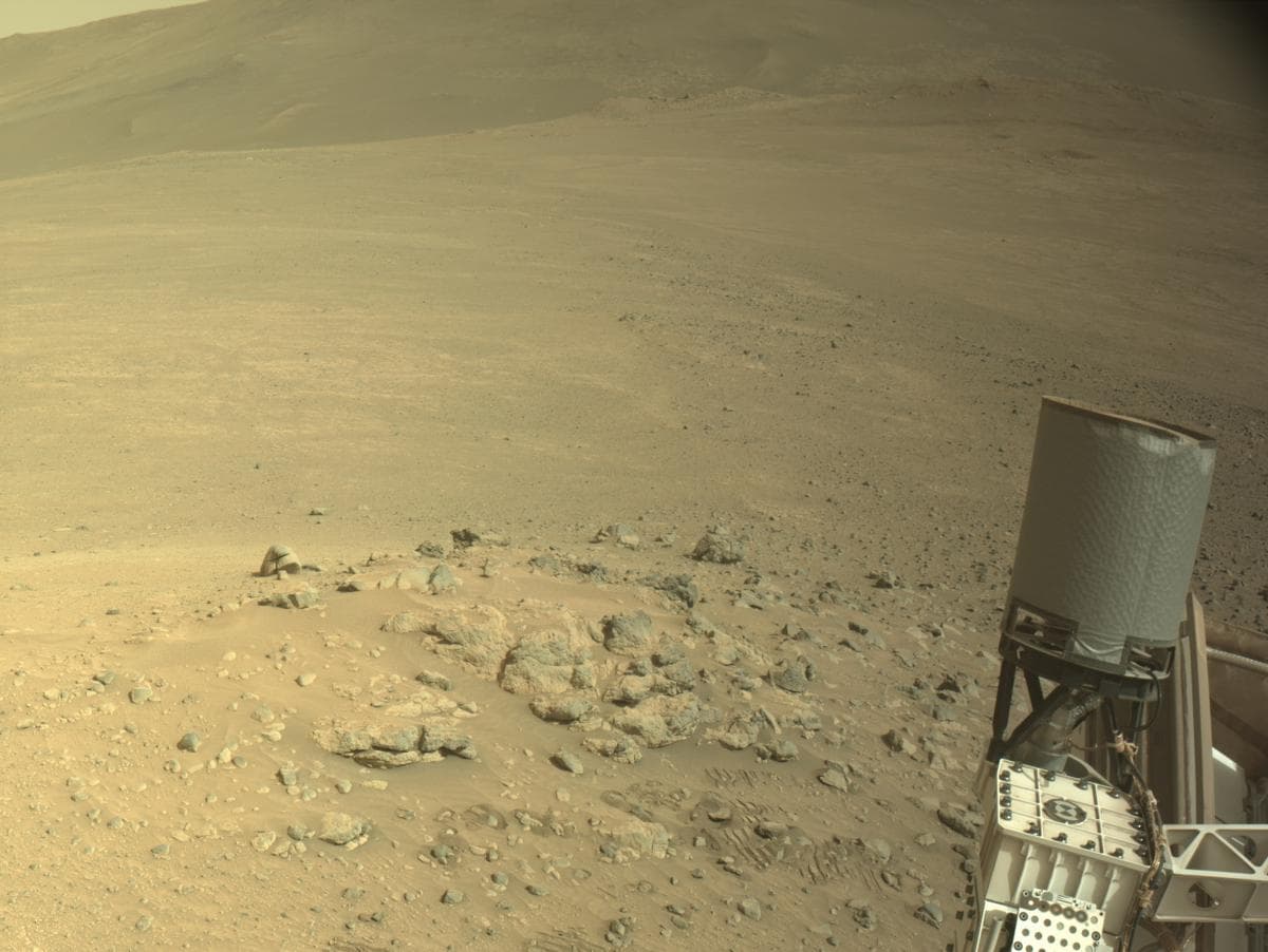Foto de Marte da câmera NAVCAM_LEFT