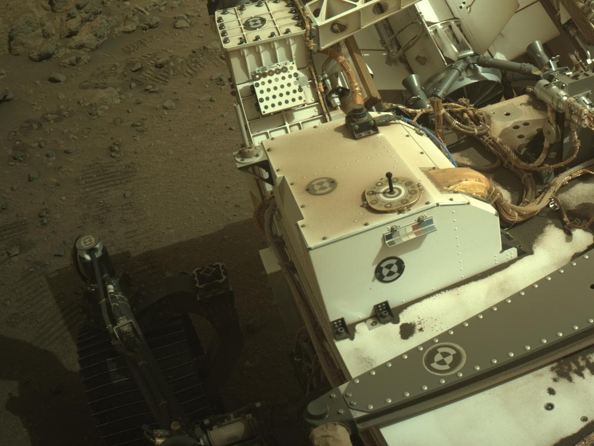 Foto de Marte da câmera NAVCAM_LEFT