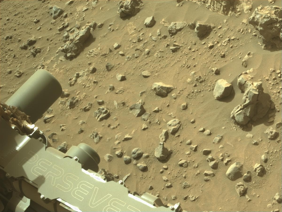 Foto de Marte da câmera NAVCAM_RIGHT
