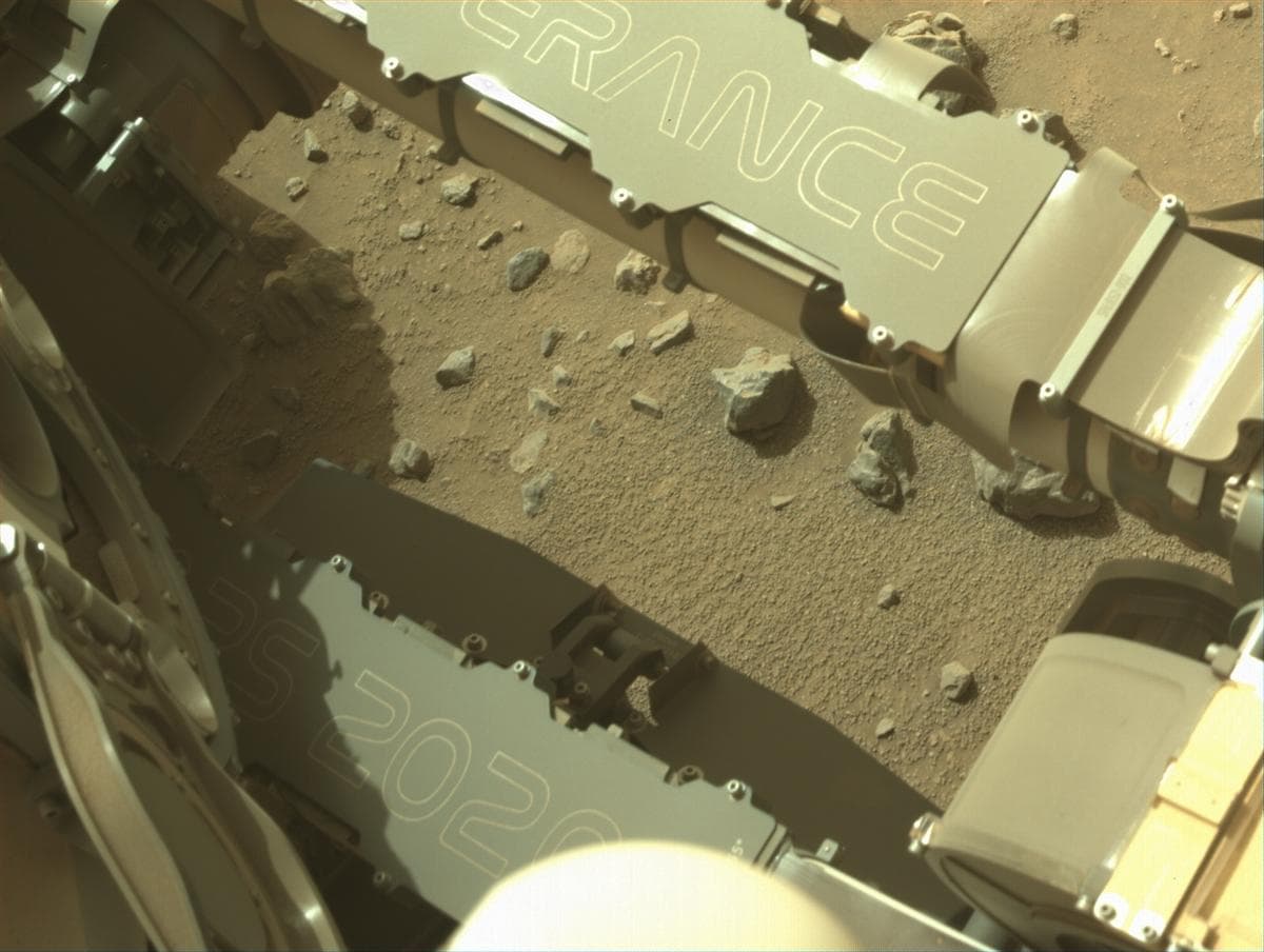 Foto de Marte da câmera NAVCAM_RIGHT