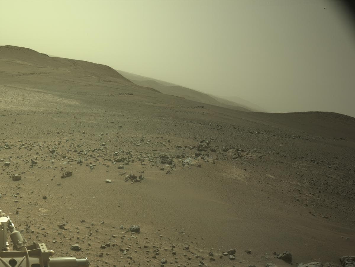Foto de Marte da câmera NAVCAM_RIGHT