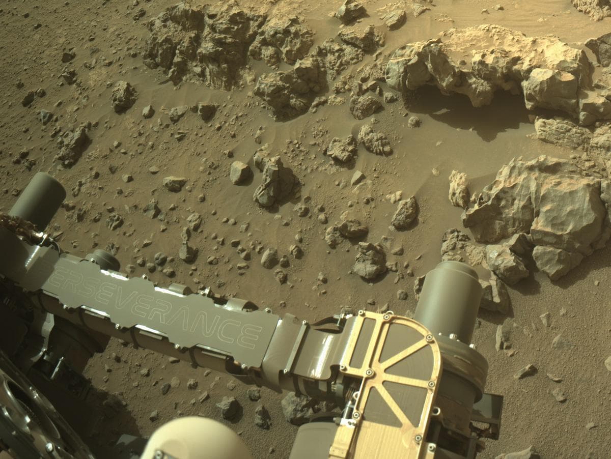 Foto de Marte da câmera NAVCAM_RIGHT