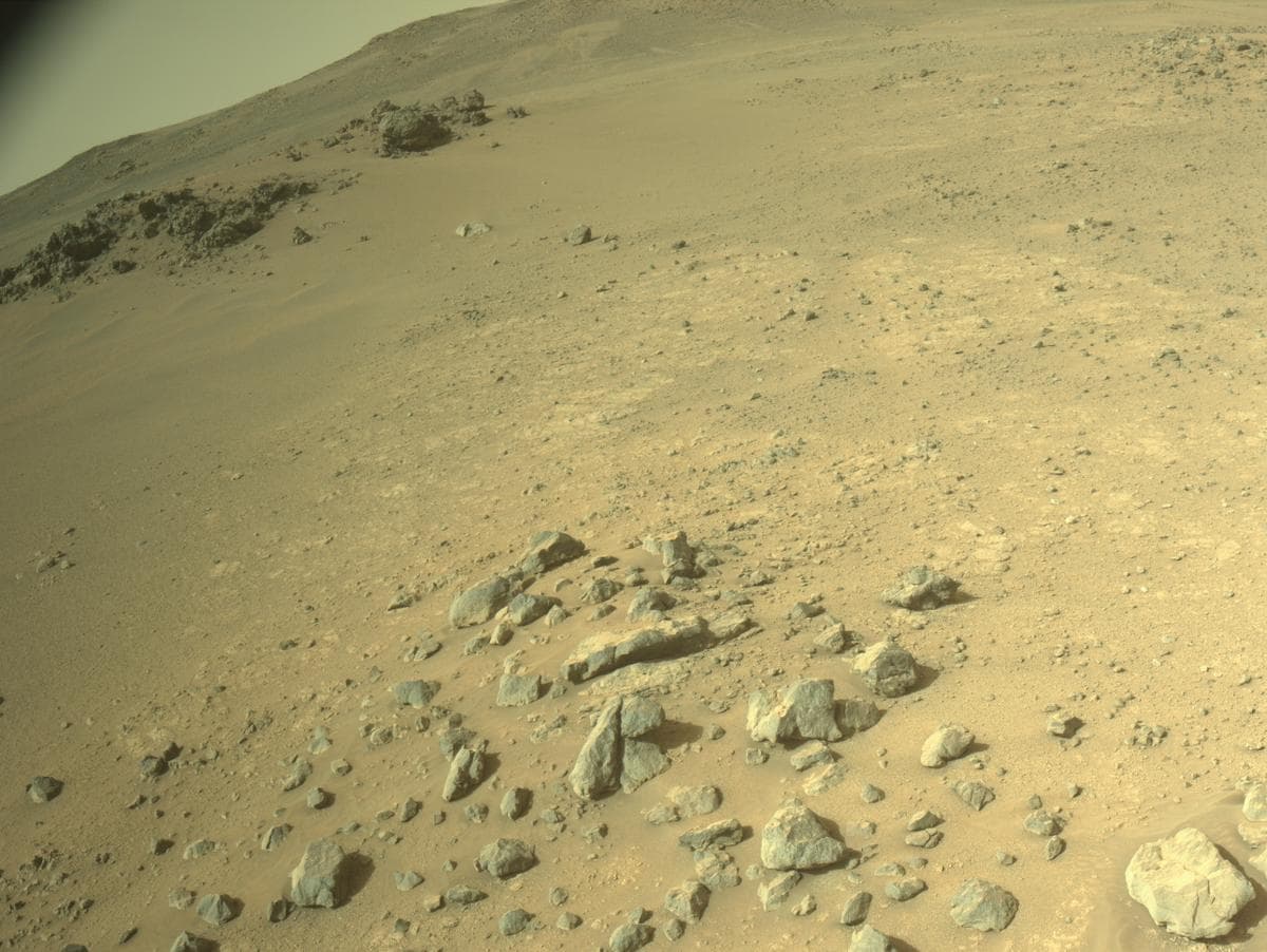 Foto de Marte da câmera NAVCAM_RIGHT