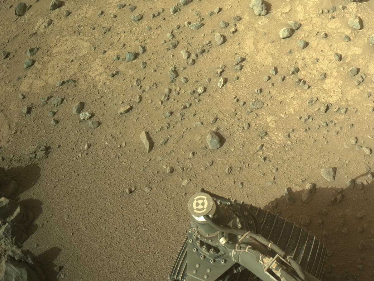 Foto de Marte da câmera NAVCAM_RIGHT