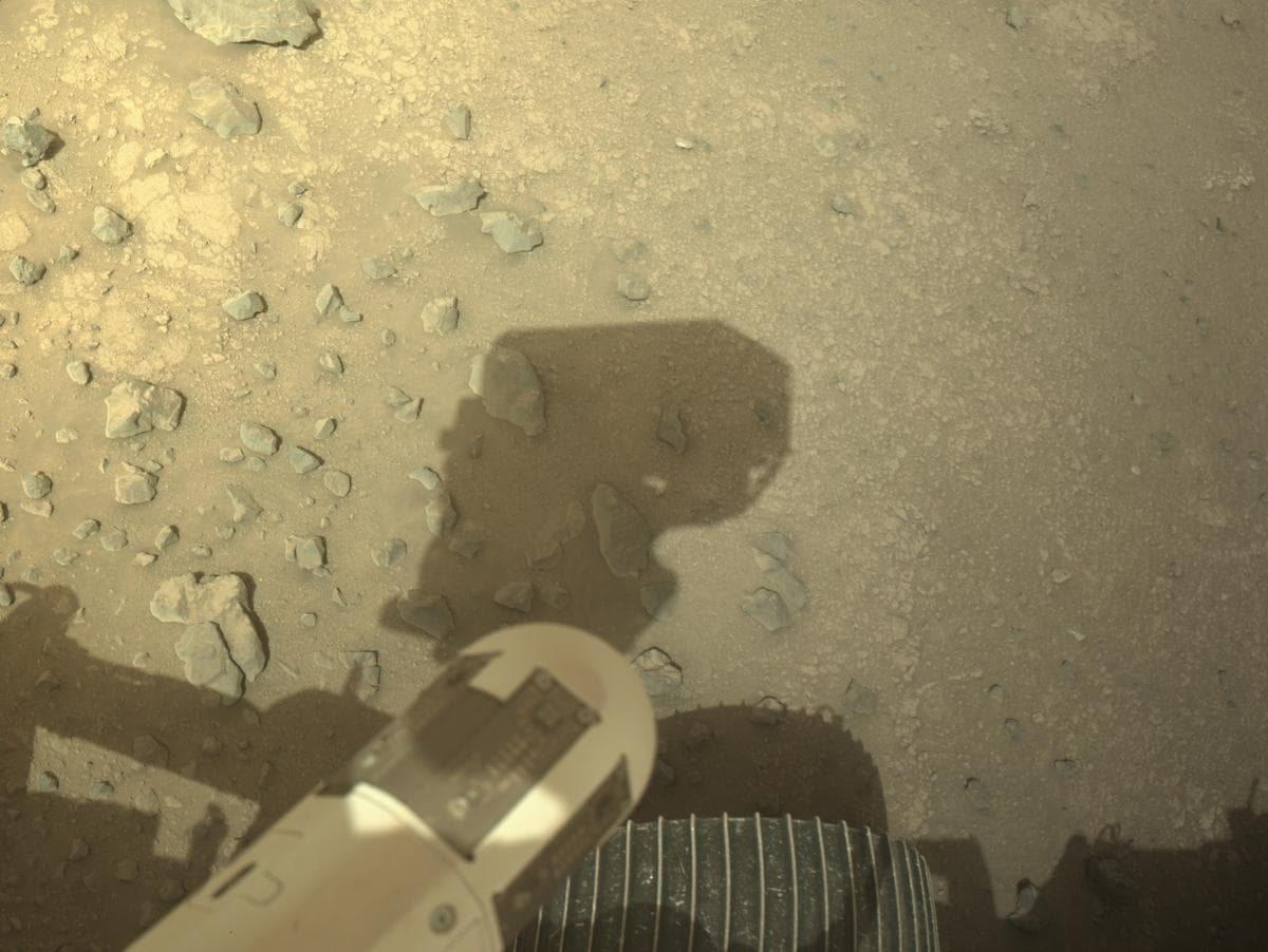 Foto de Marte da câmera NAVCAM_RIGHT