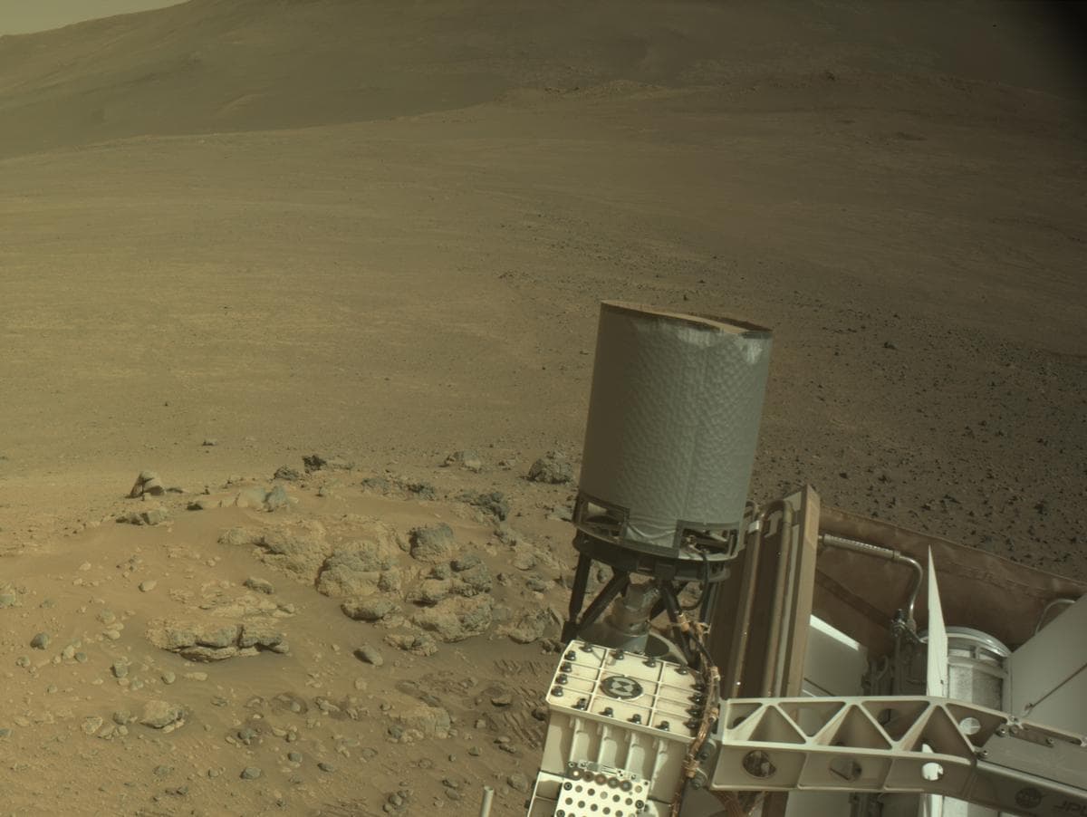 Foto de Marte da câmera NAVCAM_RIGHT