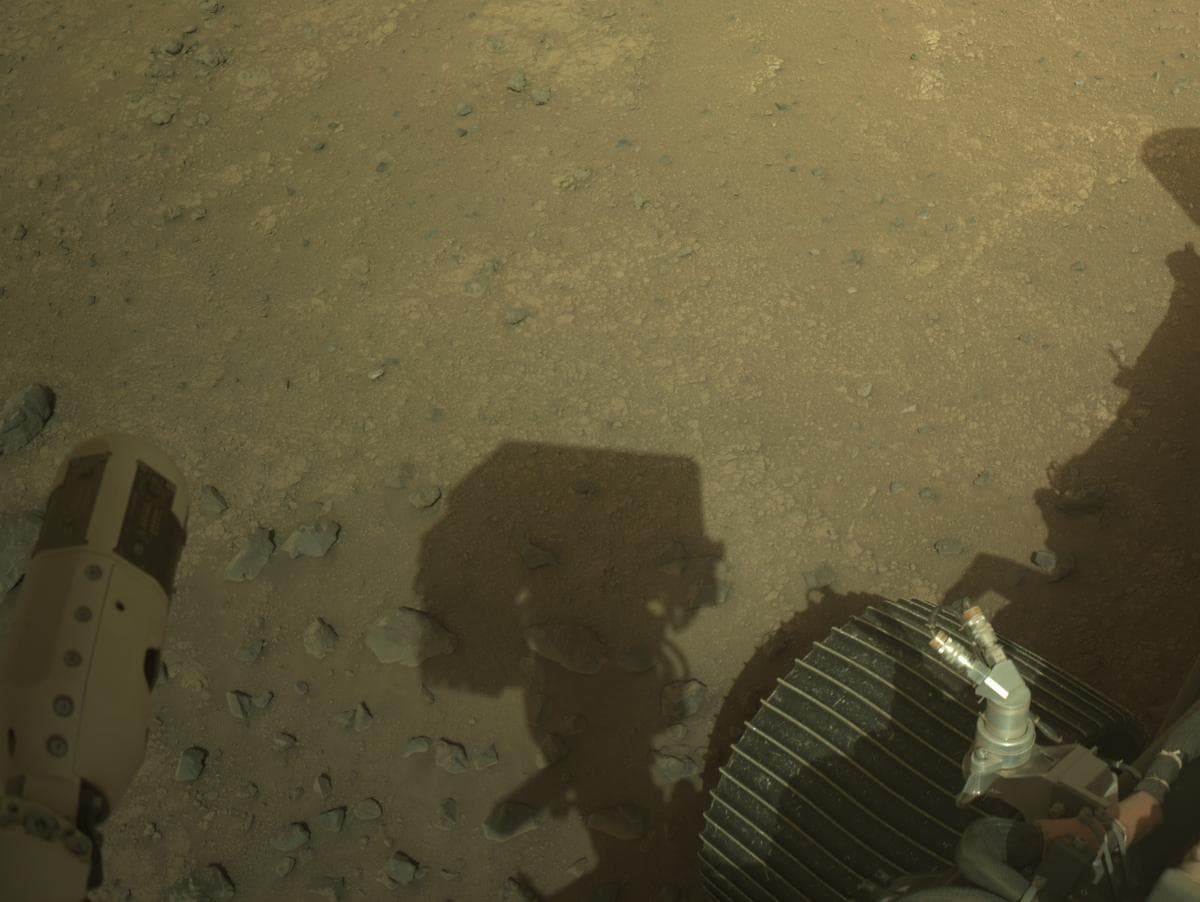 Foto de Marte da câmera NAVCAM_RIGHT