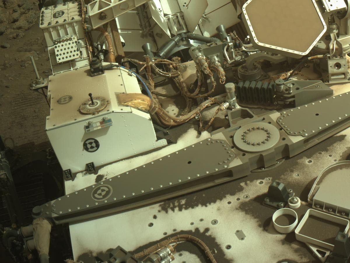 Foto de Marte da câmera NAVCAM_RIGHT
