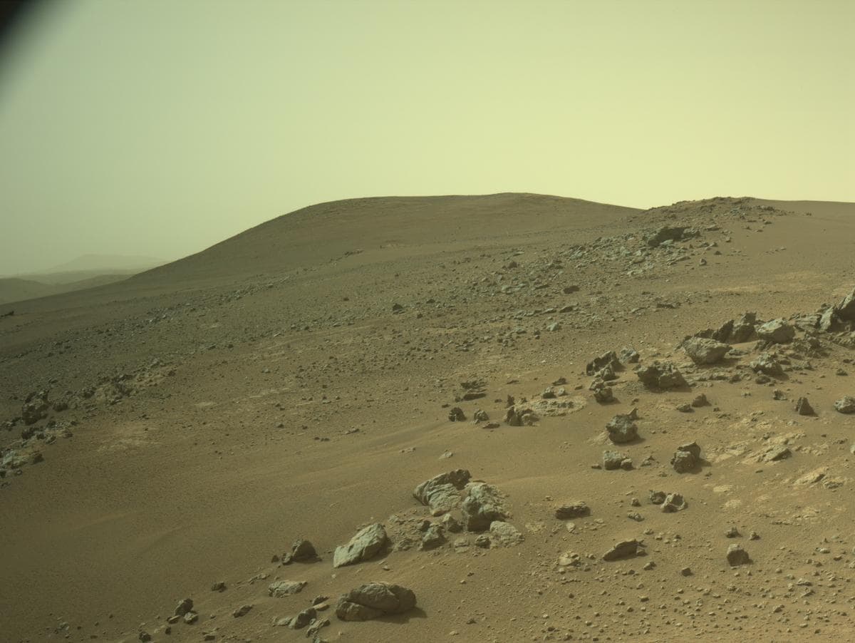 Foto de Marte da câmera NAVCAM_RIGHT