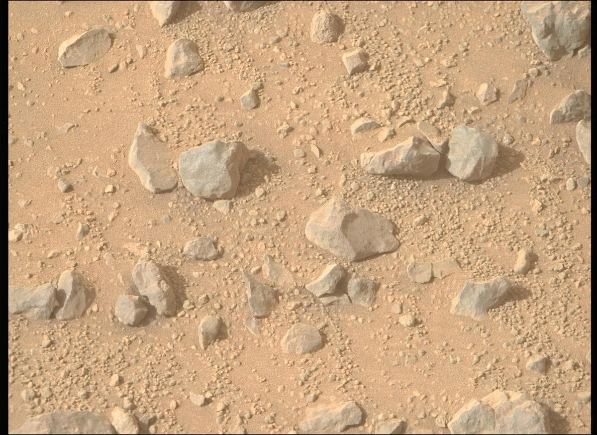 Foto de Marte da câmera MCZ_RIGHT