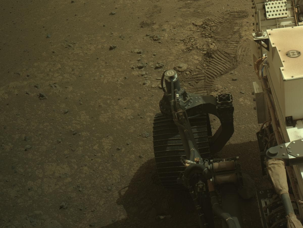 Foto de Marte da câmera NAVCAM_LEFT