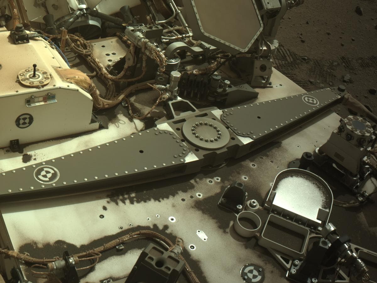 Foto de Marte da câmera NAVCAM_LEFT