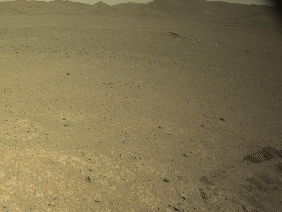 Foto de Marte da câmera NAVCAM_RIGHT