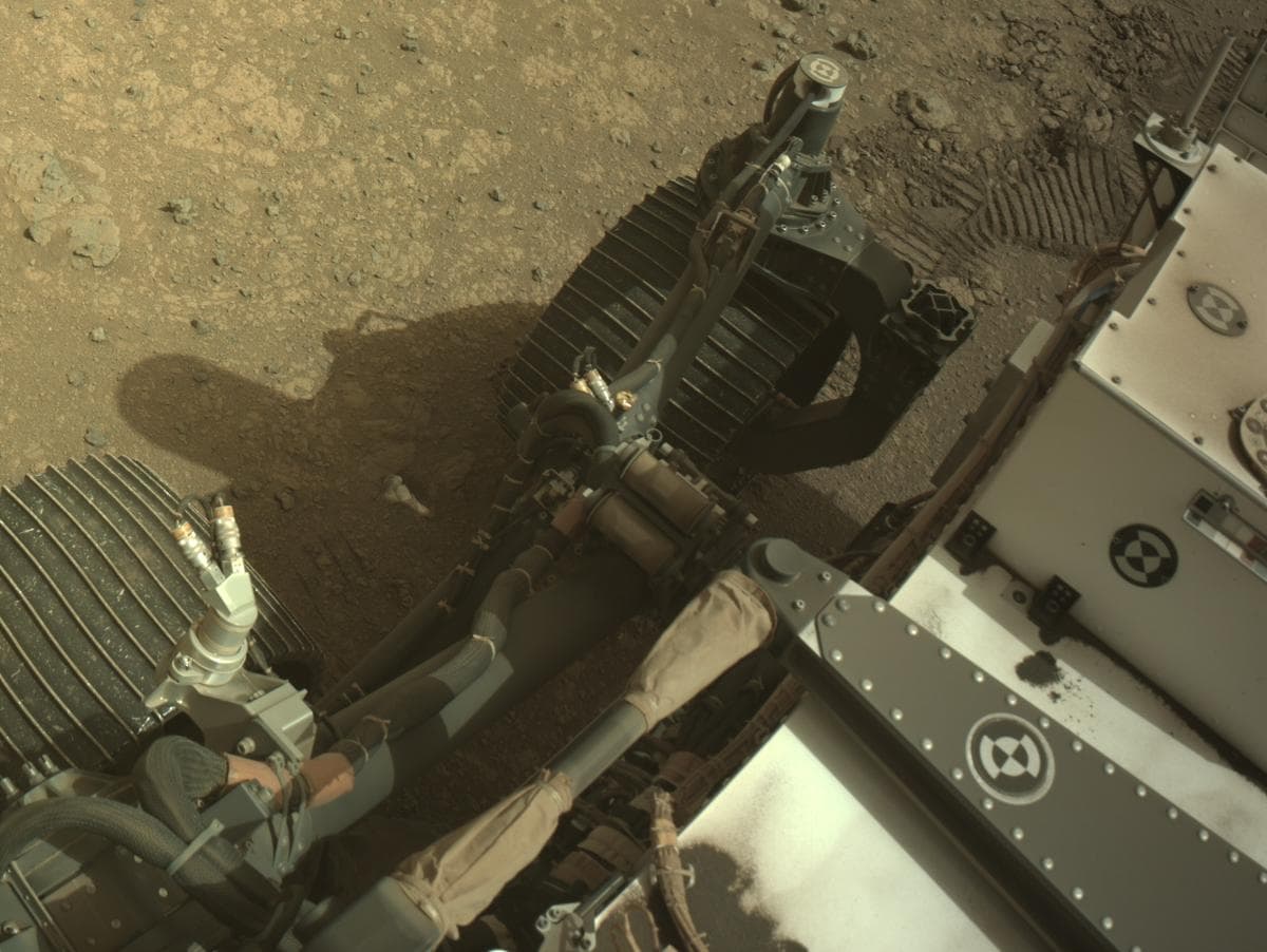 Foto de Marte da câmera NAVCAM_RIGHT