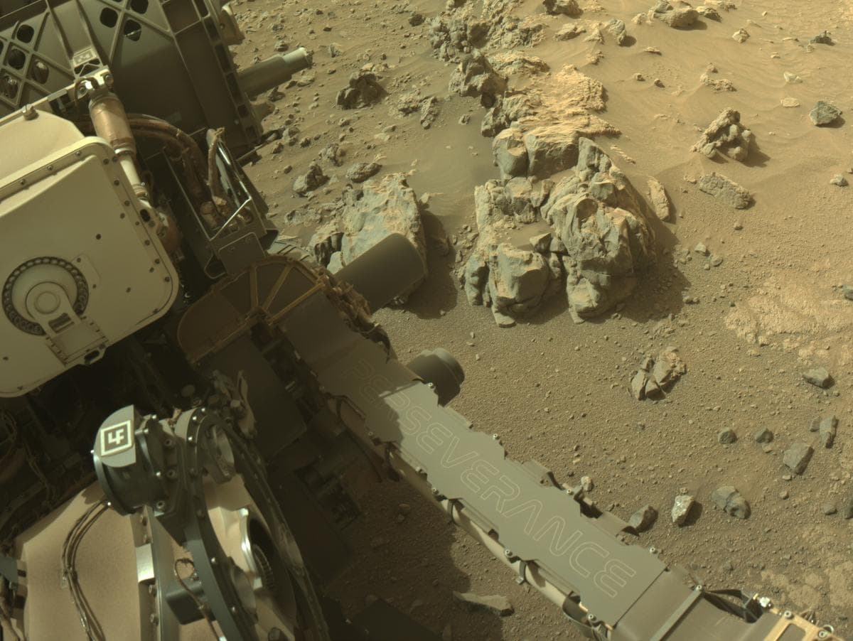 Foto de Marte da câmera NAVCAM_RIGHT