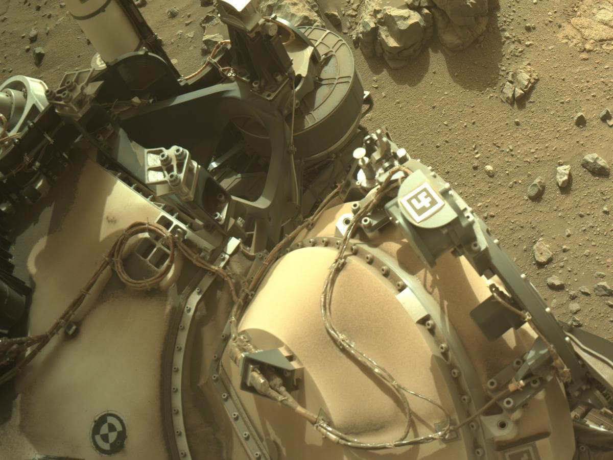 Foto de Marte da câmera NAVCAM_LEFT