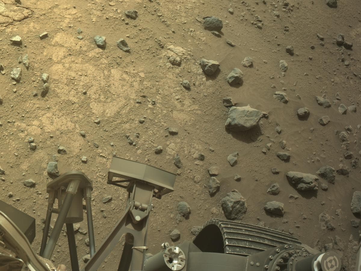 Foto de Marte da câmera NAVCAM_LEFT