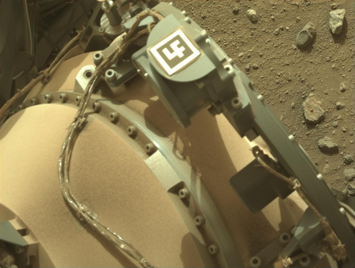 Foto de Marte da câmera NAVCAM_LEFT