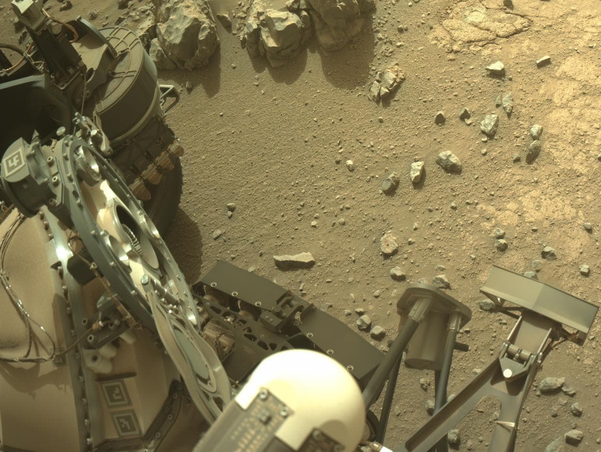 Foto de Marte da câmera NAVCAM_RIGHT