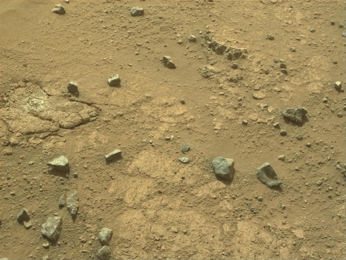 Foto de Marte da câmera NAVCAM_RIGHT
