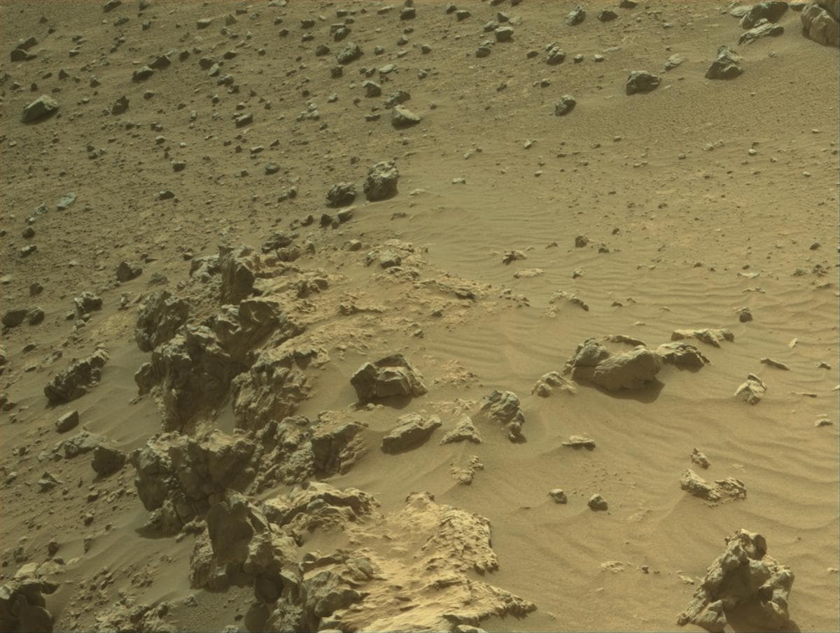 Foto de Marte da câmera NAVCAM_RIGHT