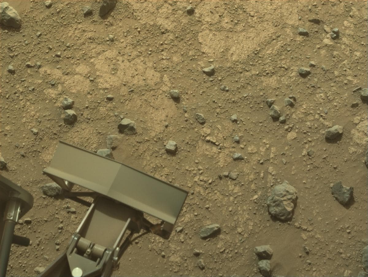 Foto de Marte da câmera NAVCAM_RIGHT