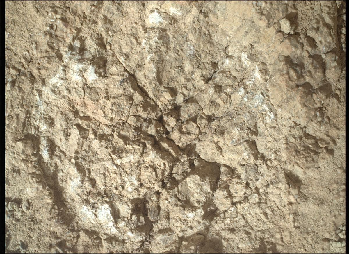 Foto de Marte da câmera SHERLOC_WATSON