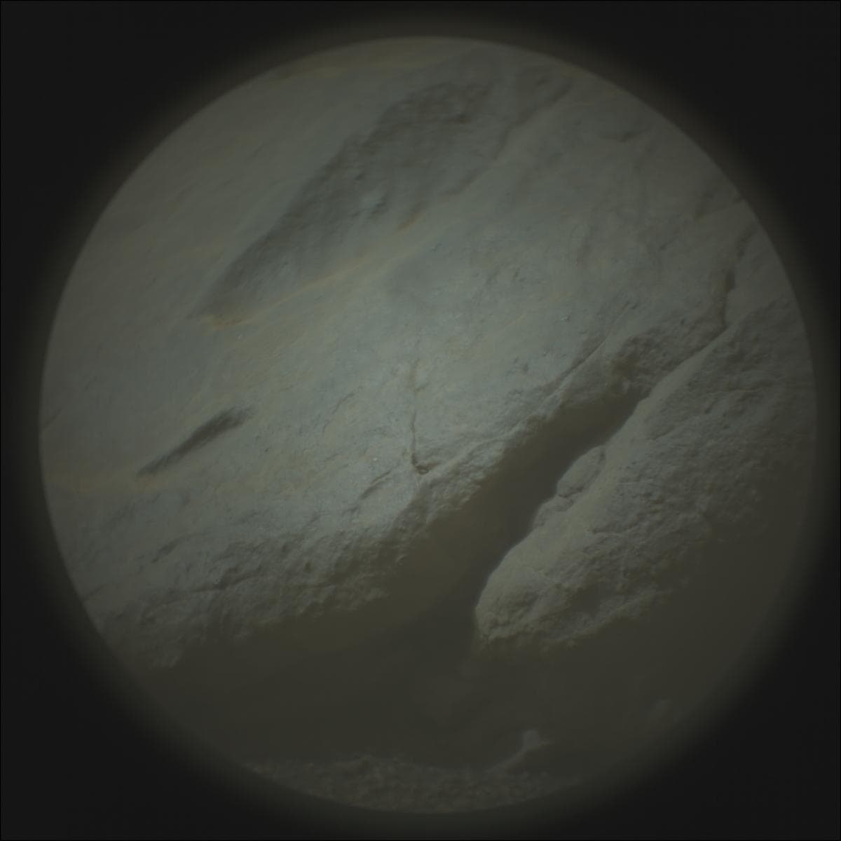 Foto de Marte da câmera SUPERCAM_RMI