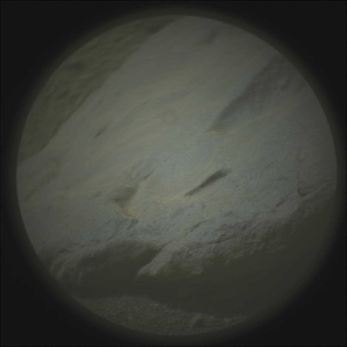 Foto de Marte da câmera SUPERCAM_RMI