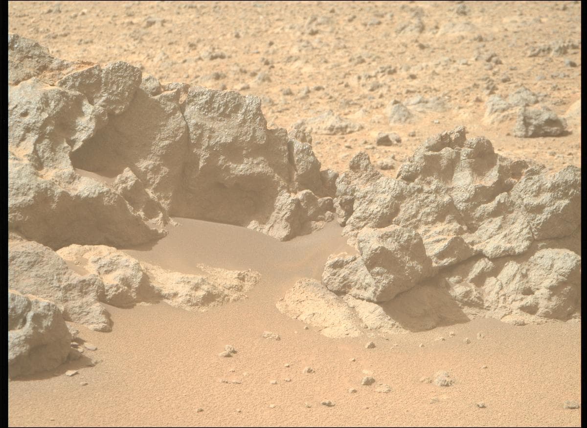 Foto de Marte da câmera MCZ_RIGHT