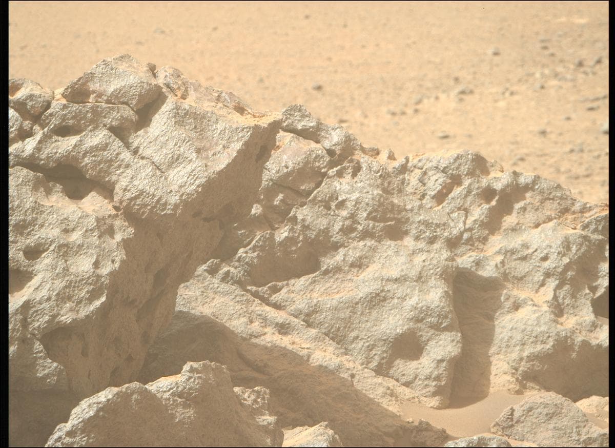 Foto de Marte da câmera MCZ_RIGHT