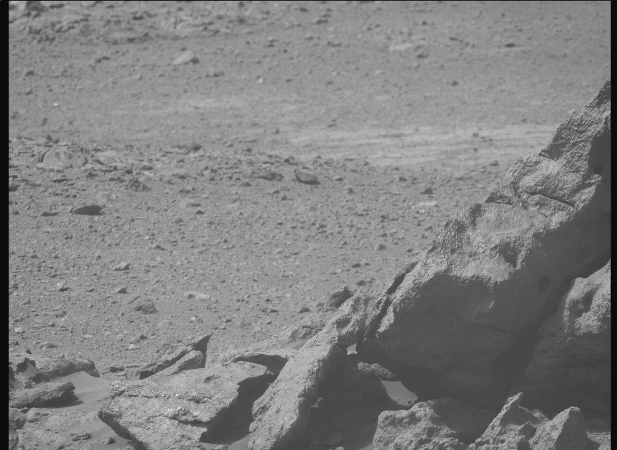 Foto de Marte da câmera MCZ_RIGHT