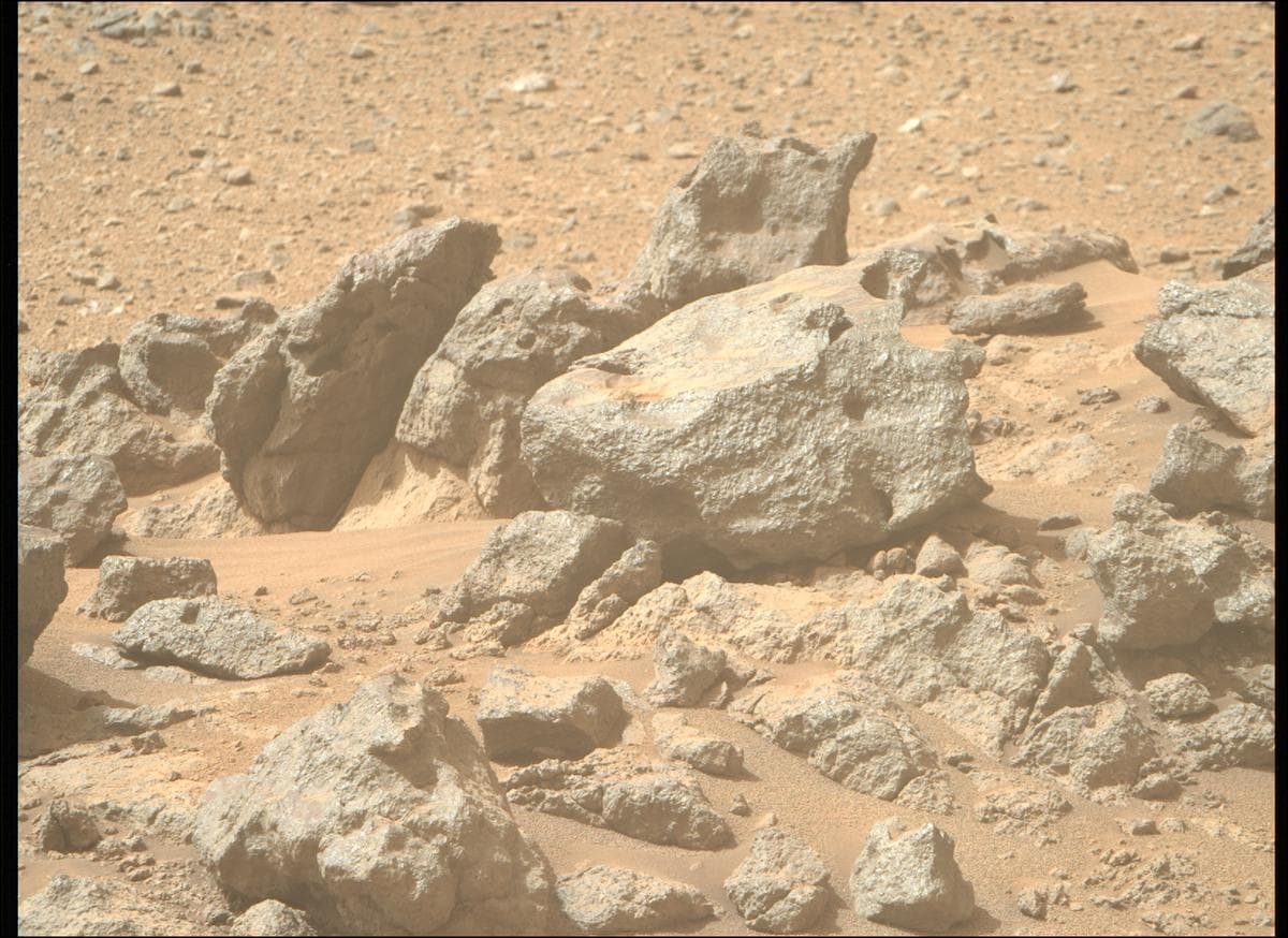 Foto de Marte da câmera MCZ_RIGHT