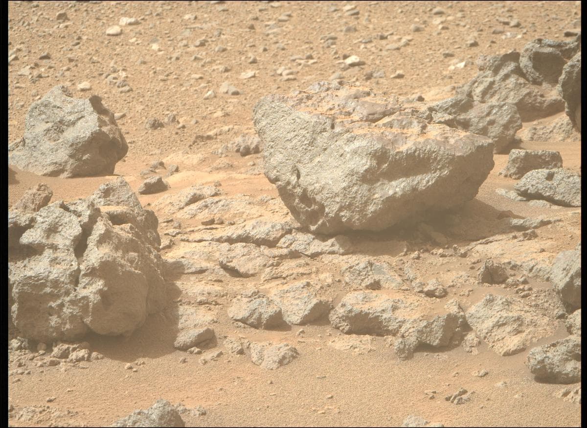 Foto de Marte da câmera MCZ_RIGHT