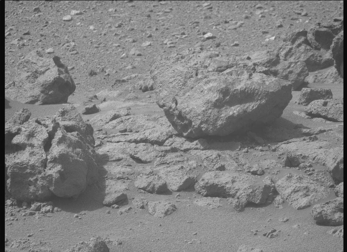 Foto de Marte da câmera MCZ_RIGHT