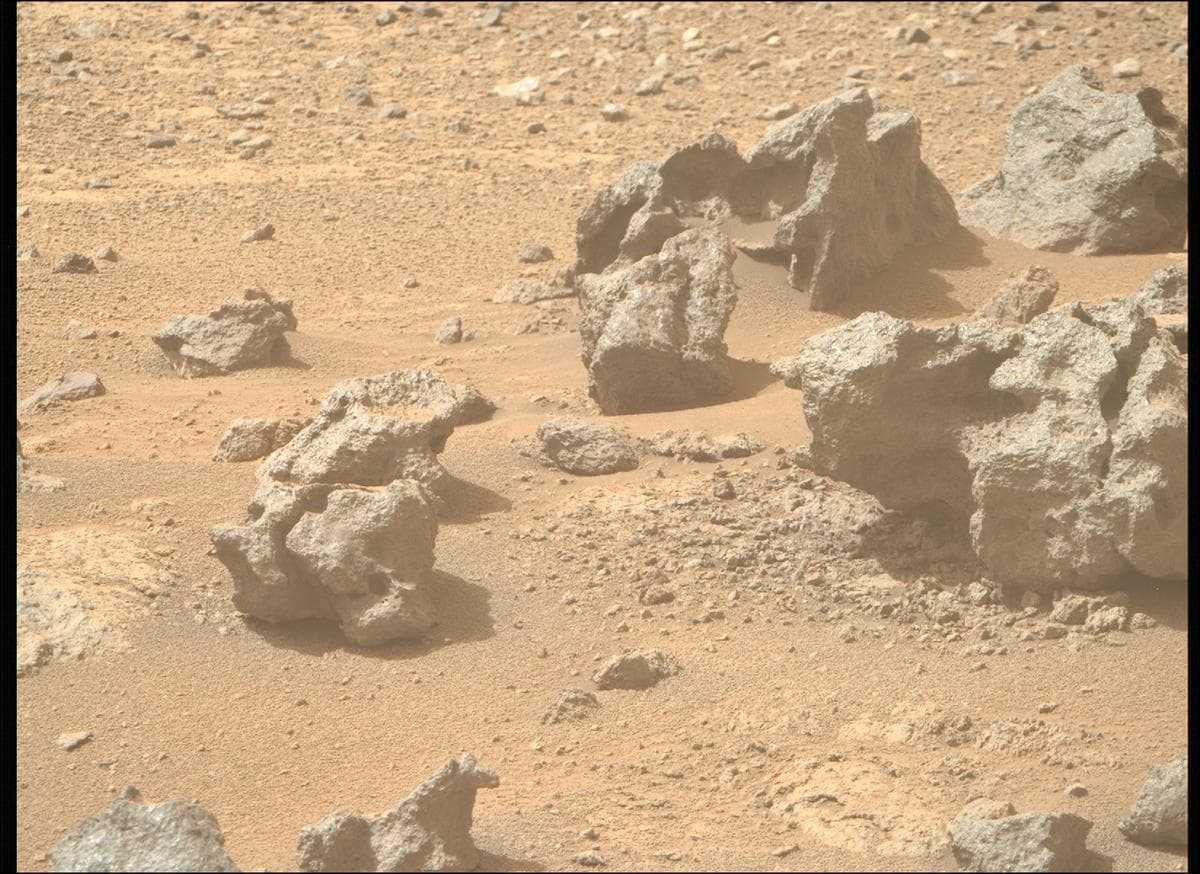 Foto de Marte da câmera MCZ_RIGHT