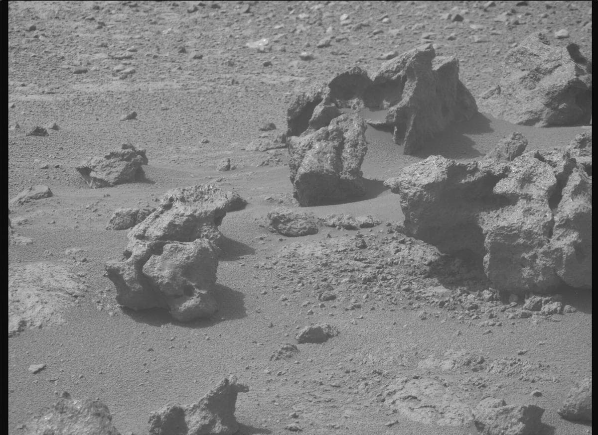 Foto de Marte da câmera MCZ_RIGHT