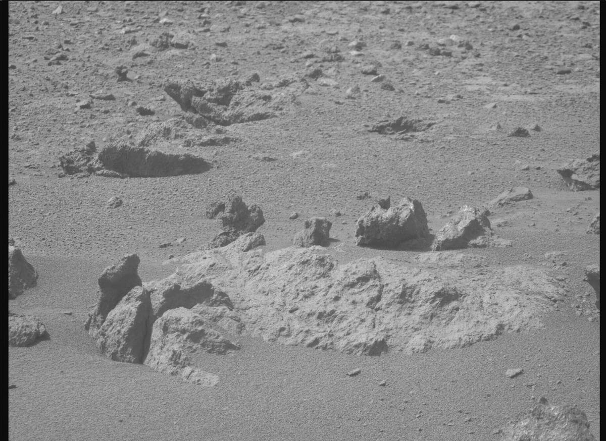 Foto de Marte da câmera MCZ_RIGHT