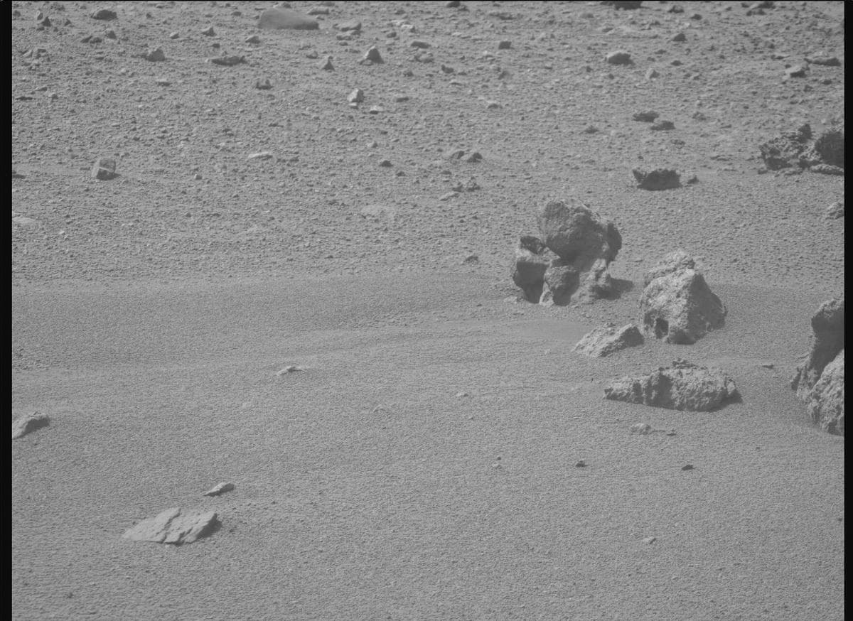 Foto de Marte da câmera MCZ_RIGHT