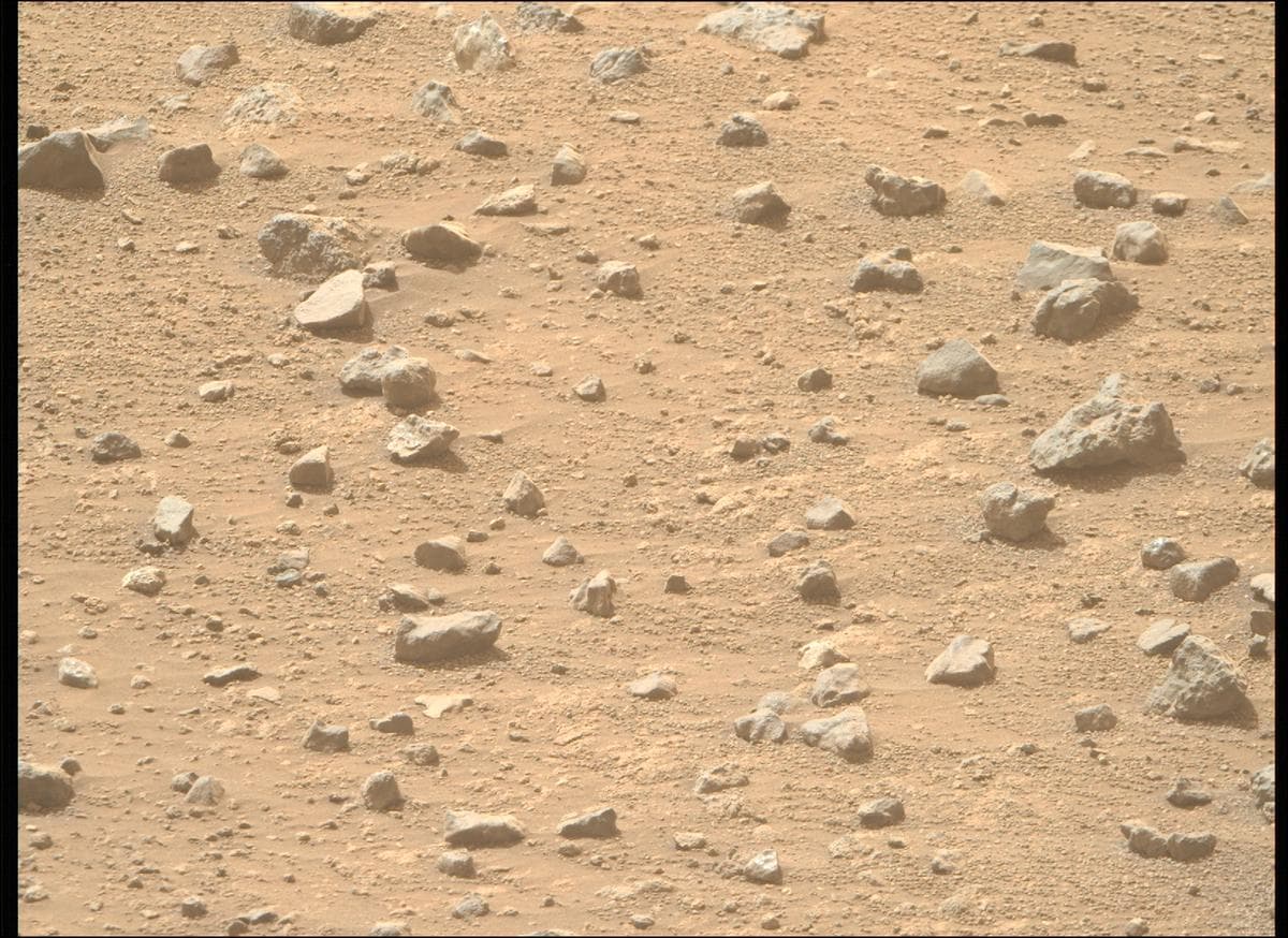 Foto de Marte da câmera MCZ_RIGHT