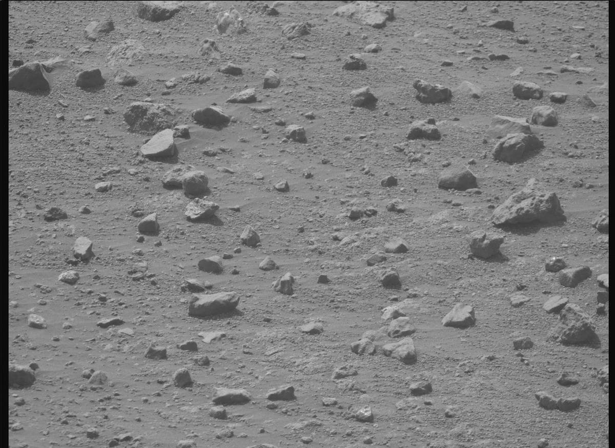 Foto de Marte da câmera MCZ_RIGHT