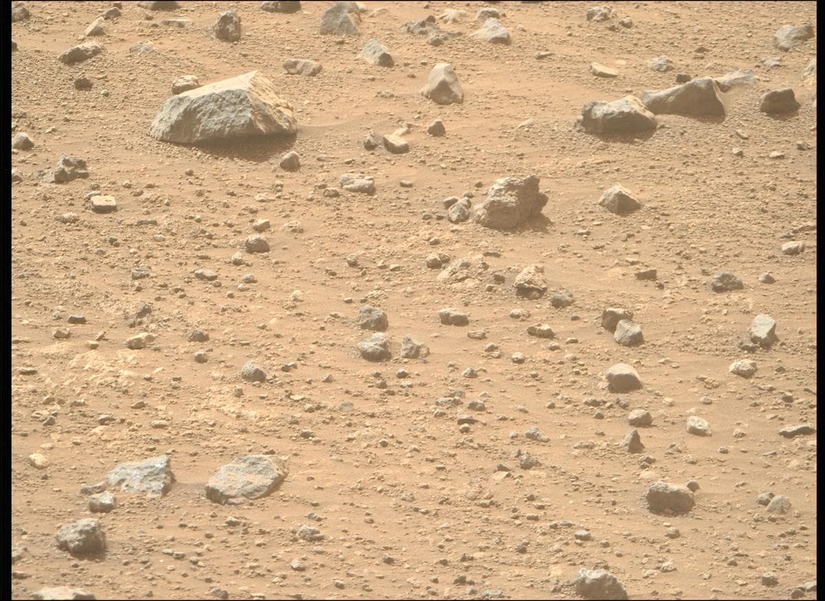 Foto de Marte da câmera MCZ_RIGHT